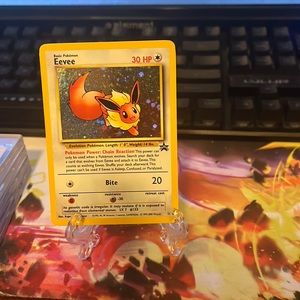 Vintage Holo Eevee black star promo
